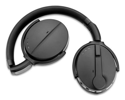 EPOS ADAPT 561 II On Ear headset Draadloos, Bluetooth Stereo Zwart Noise Cancelling, Ruisonderdrukking (microfoon) Headset, Volumeregeling Telefoon