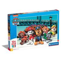Clementoni maxi puzzel paw patrol, 104st. - thumbnail