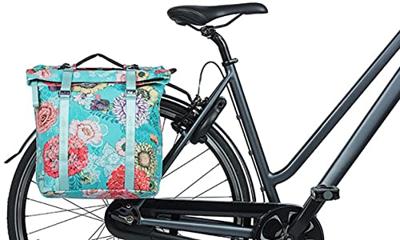 Basil bloom field dubbele fietstas mik 28-35l hemelsbl. Basil bloom field dubbele fietstas mik 28-35l hemelsbl.