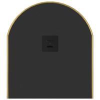 VidaXL Wandspiegel 80x35 cm ovaal goudkleurig - thumbnail