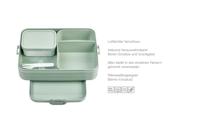 Mepal Bento - lunchbox - nordic blue - l - 1500 ml - thumbnail