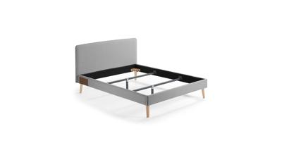 Kave Home Bed 'Dyla' 160 x 200cm, kleur Grijs
