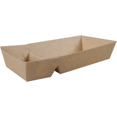 Depa Bak | Ersatzpapier | A20 | Golfpapieren snacklijn | 179x85x37mm | bruin | 385 stuks