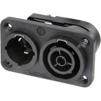 Neutrik NAC3PX-TOP Netstekker Stekker, inbouw, Bus, inbouw Totaal aantal polen: 3 + PE 1 stuk(s) - thumbnail