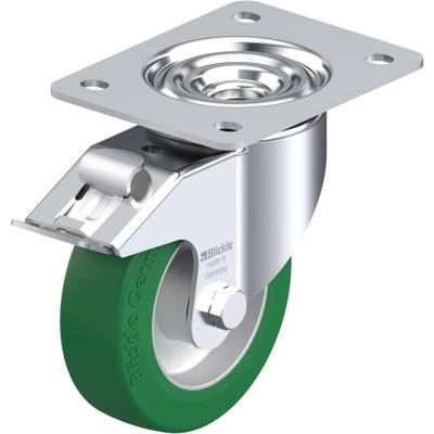 Blickle LK-ALST 125K-3-FI Zwenkwiel met rem Wieldiameter: 125 mm Draagvermogen (max.): 350 kg 1 stuk(s)