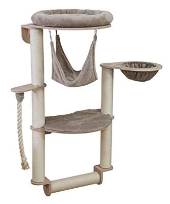 Kerbl 84459 muurkrabpaal Dolomit Grappa Pro, 70x66x138, taupe, 10.349 kg