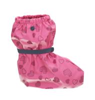 Playshoes overschoenen fleece gevoerd Hartjes Roze-M - thumbnail
