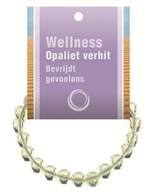 Edelsteen Armband Opaliet Powerbead met Uitlegkaart Edelsteen Armband Opaliet Powerbead met Uitlegkaart
