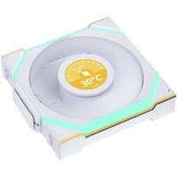 Lian Li UNI FAN SL Wireless LCD Reverse Blade 120mm 1-Pack White - thumbnail