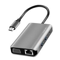 LogiLink UA0410 USB-C dockingstation Geschikt voor merk (dockingstation): Universeel USB-C Power Delivery - thumbnail