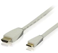 Bandridge High Speed HDMI kabel | 1 m | Wit | 1 stuks - BBM34500W10 BBM34500W10 - thumbnail