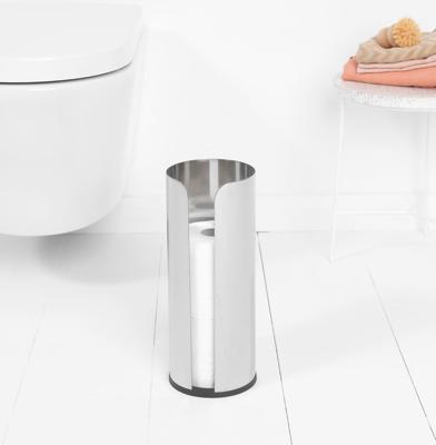 Brabantia ReNew reserverolhouder matt steel Brabantia ReNew reserverolhouder matt steel