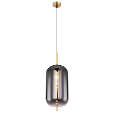 Globo Gouden hanglampBlacky I enkel Ø 22cm - 15345H2MM