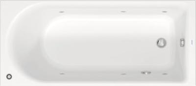 Whirlpool Duravit D-Neo Inbouw 170x75x48.5 cm Wit Duravit Whirlpool Duravit D-Neo Inbouw 170x75x48.5 cm Wit Duravit