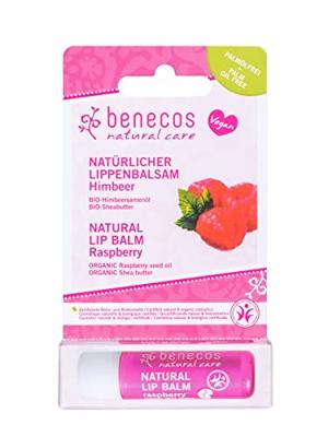 Benecos Natural Lip Balm Raspberry - thumbnail
