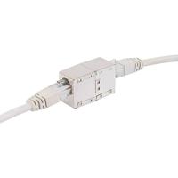 Renkforce RJ45 Netwerk Adapter CAT 5e [1x RJ45-bus - 1x RJ45-bus] Wit - thumbnail