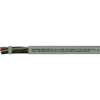 HELU MEGAFLEX® 500 Stuurstroomkabel 8 G 0.50 mm² Grijs 13352-500 500 m