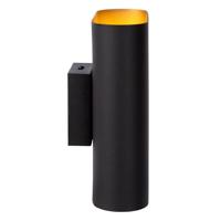 Lucide OVALIS - Wandlamp - 2xE14 - Zwart - thumbnail