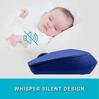 Rapoo M100 Silent Stille Multimodus Draadloze Optische Muis Blauw - thumbnail