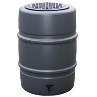 Harcostar kunststof regenton 168 liter antraciet - thumbnail