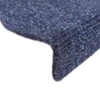 VidaXL Trapmatten zelfklevend 5 st 65x21x4 cm naaldvilt blauw - thumbnail