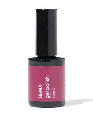 HEMA Gel nagellak 57 plum red (donkerrood)