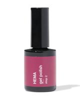 HEMA Gel nagellak 57 plum red (donkerrood) - thumbnail