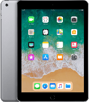Refurbished iPad 2018 32 GB 4G Space Gray Licht gebruikt - thumbnail