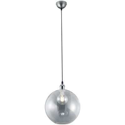 LED Hanglamp - Trion Dini - E27 Fitting - Rond - Mat Nikkel - Aluminium