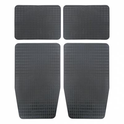 Carpoint automattenset Voyager universeel rubber zwart 4-delig Carpoint automattenset Voyager universeel rubber zwart 4-delig