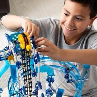 K'Nex knikkerbaan met motor, 504dlg. - thumbnail