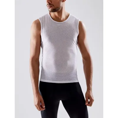 Sportshirt heren mouwloos - PRO Cool Mesh Superlight - Naadloze tanktop sneldrogend - Ademend