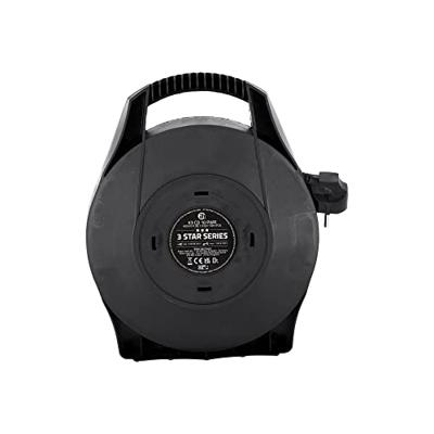 Adam Hall 3 Star CD 10 PWR kabelhaspel met 10m stroomkabel + 4x Schuko Adam Hall 3 Star CD 10 PWR kabelhaspel met 10m stroomkabel + 4x Schuko