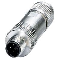 Phoenix Contact 1543223 Sensor/actuator dataconnector M12 Aantal polen (sensoren): 4 Stekker, recht 1 stuk(s)