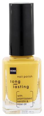 HEMA Long lasting nagellak 302 sunny flowers (geel)