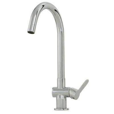 Nemo Spring Lana keukenmengkraan eengreeps eengatsmontage met gebogen bek met hoge draaibare uitloop chroom 202102C Nemo Spring Lana keukenmengkraan eengreeps eengatsmontage met gebogen bek met hoge draaibare uitloop chroom 202102C