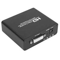 HDV-339 Full HD HDMI naar DVI + Digitaal Coaxiaal / Analoog Stereo Audio Converter Adapter(zwart) - thumbnail