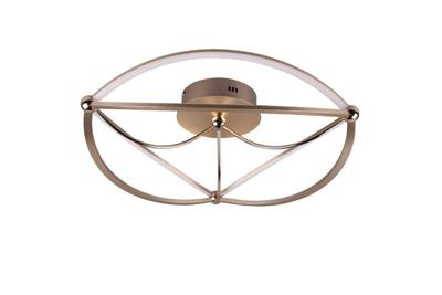 Trio Bronzen plafondlampCharivari Ø 62cm - 621290108