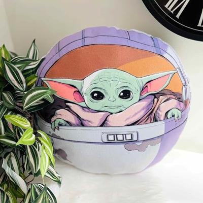 Star wars 'Baby Yoda' sierkussen 40 cm rond