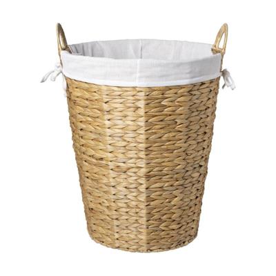 Wasmand Saar 50 liter - bruin/wit - ø42x50 cm Wasmand Saar 50 liter - bruin/wit - ø42x50 cm