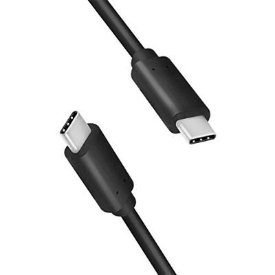 LogiLink CU0129 USB-kabel USB 3.2 Gen1 (USB 3.0 / USB 3.1 Gen1) USB-C stekker, USB-C stekker 1.00 m Zwart