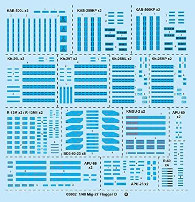 Trumpeter 1/48 Mig-27 Flogger D Trumpeter 1/48 Mig-27 Flogger D
