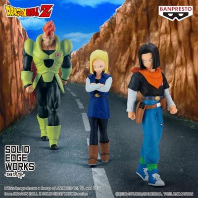 Dragon Ball Z: Solid Edge Works - Adroid 17 Figure