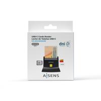 ID/SIP-kaartlezer Aisens ASCR-SN04CSD-BK Zwart - thumbnail