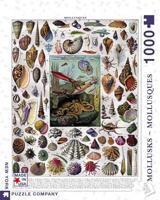 New York Puzzle Company Mollusken - 1000 stukjes - thumbnail