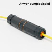 Waterdicht koppelstuk voor netwerkkabels - Cat 6a - thumbnail