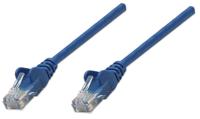 Intellinet 343305 RJ45 Netwerkkabel, patchkabel CAT 6 U/UTP 5.00 m Blauw 1 stuk(s) - thumbnail
