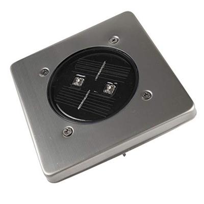 Ranex RA-5000406 LED Solar Grondspot RVS
