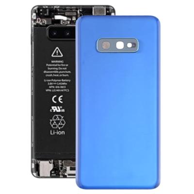 Batterij achtercover met camera lens voor Galaxy S10e (blauw)