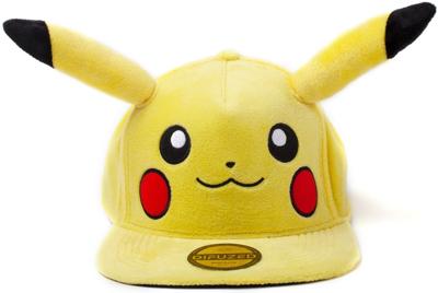 Pokémon Plush Snapback Cap Embarrassed Pikachu